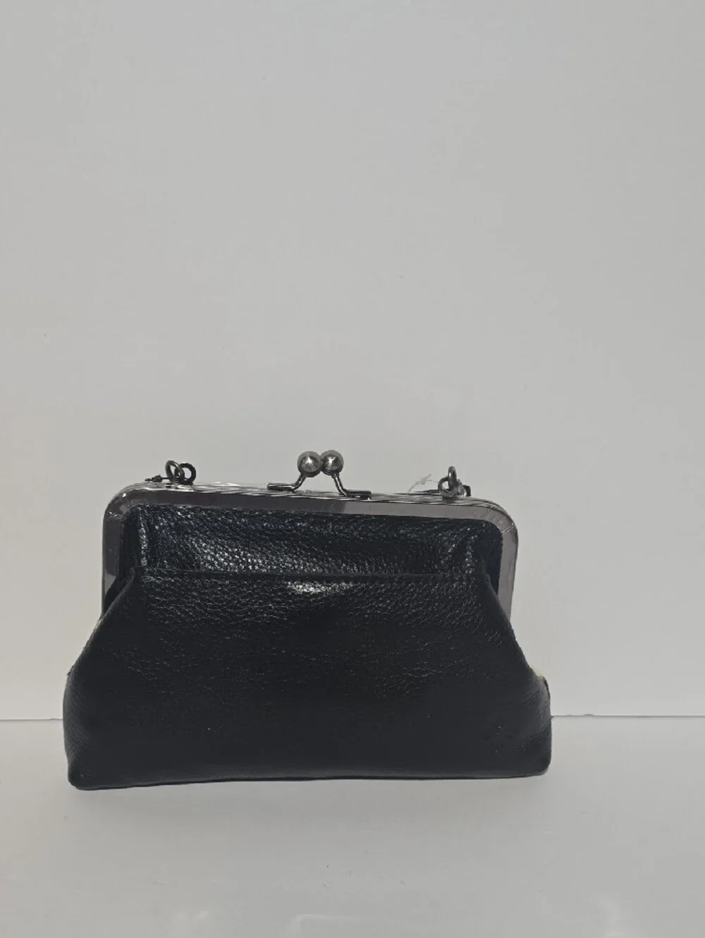 Patricia Nash Cowhide Kiss-Lock Coin Purse - Brown & White